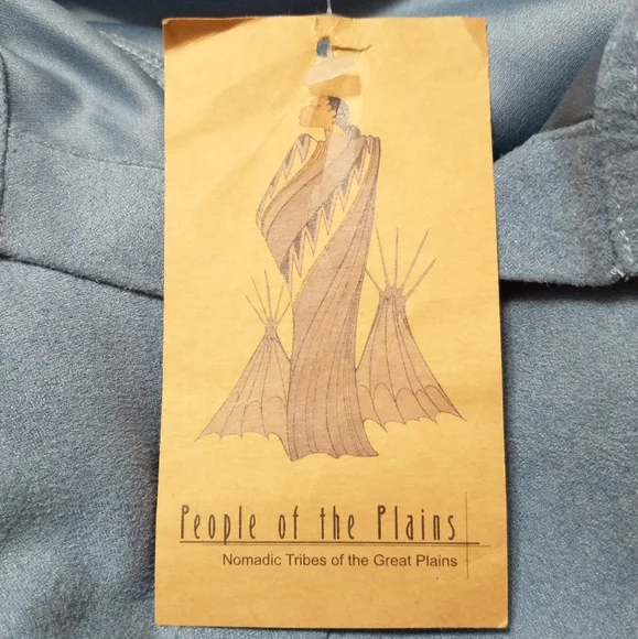 Blue Embroidered Women's Top - Picture 6 of 7